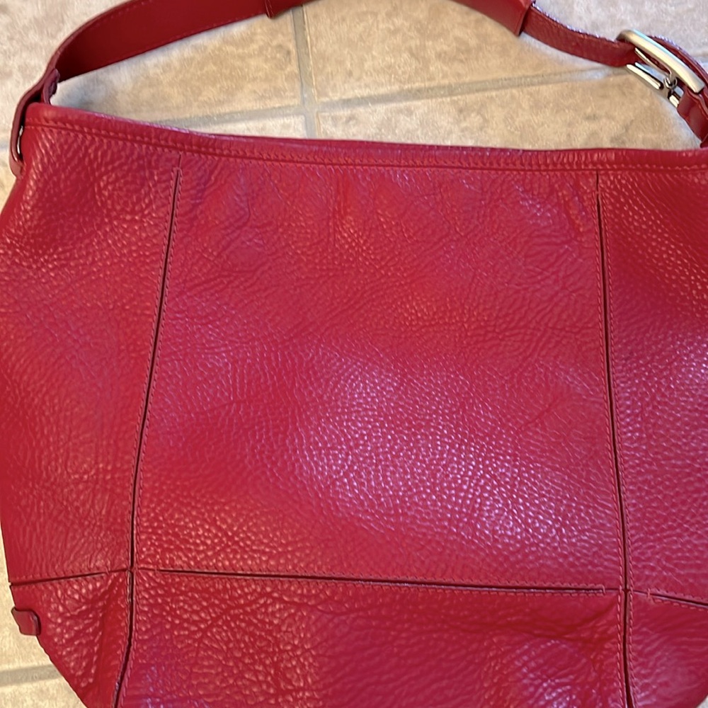 Cole Haan Red business casual shoulder bag